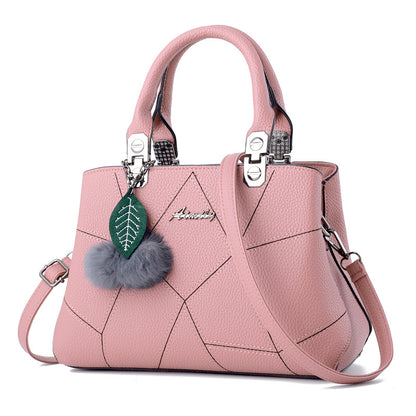 Sweet Printed Shoulder Bag for Women Fashion Diagonal Bag