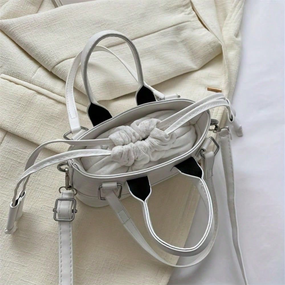 Cute Mini Crossbody Bag for Women Top Handle Clutch Handbag