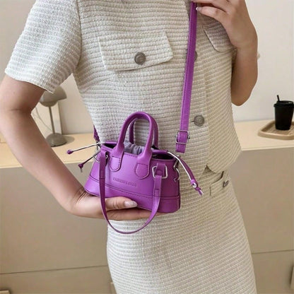 Cute Mini Crossbody Bag for Women Top Handle Clutch Handbag