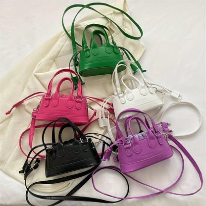 Cute Mini Crossbody Bag for Women Top Handle Clutch Handbag